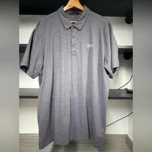 2XL Travis Mathew’s Audi Gray polo